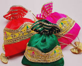 Wholesale Traditional Indian Potli, Women Handbag, Mothers Gift, Clutch Purse, Wedding Favours, Diwali Gift